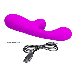 Skylar Vibrateur Stimulateur Pretty Love - accessoires fournis