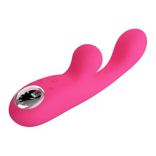Skylar Vibrateur Stimulateur Pretty Love - avec sa base - Rose