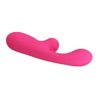 Skylar Vibrateur Stimulateur Pretty Love - vue de profil - Rose