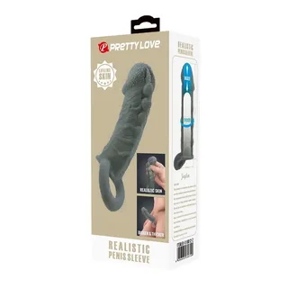 Gaine à pénis Manchon Pénien Réaliste Pretty Love vue 8