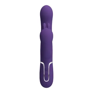 Vibromasseur rabbit Cammy Vibrateur Multifonction 4 en 1 Pretty Love - Violet