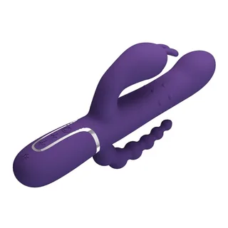Cammy Vibrateur Multifonction 4 en 1 Pretty Love - accessoires fournis - Violet
