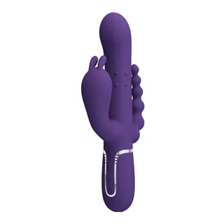 Cammy Vibrateur Multifonction 4 en 1 Pretty Love - vue de dos - Violet