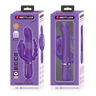 Cammy Vibrateur Multifonction 4 en 1 Pretty Love - vue en gros plan - Violet