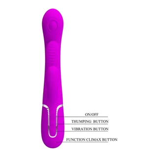 Vibromasseur Shania Triple Rabbit Pretty Love vue 4