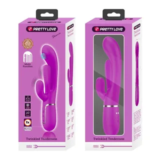 Vibromasseur Shania Triple Rabbit Pretty Love vue 5