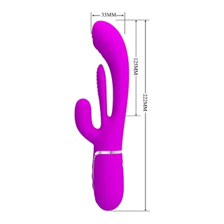Vibromasseur Shania Triple Rabbit Pretty Love vue 6