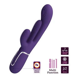 Shania Triple Rabbit Pretty Love - vue de profil - Violet