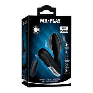 Masseur de Prostate Gonflable Mr Play - accessoires fournis