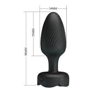 Plug Anal Lumineux LED Pretty Love - vue de profil