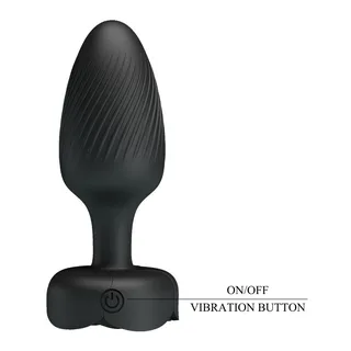 Plug Anal Lumineux LED Pretty Love - avec sa base