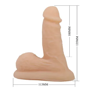 Dildo Wildon Réaliste Pretty Love - vue de dos