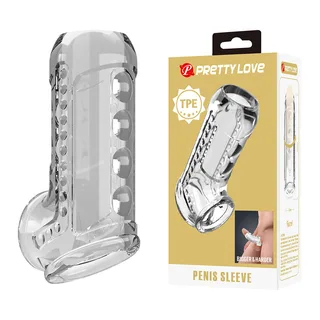 Gaine Pénienne Texturée Transparente Pretty Love vue 6