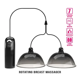 Stimulateur tétans ventouses rotatives, noir, 7 modes, autre vue 8