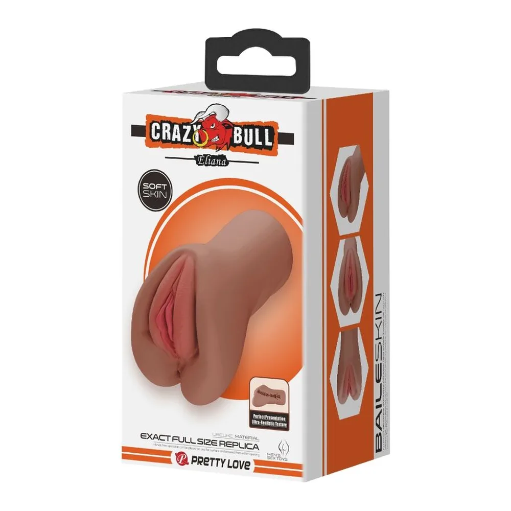 Schéma de dimensions d'un masturbateur double entrée en silicone couleur chair, montrant 95 mm de hauteur et 165 mm de longueur, avec surface lisse et dos plat