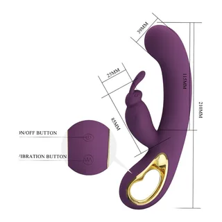 Liam Vibromasseur Lapin Stimulateur Pretty Love vue 3