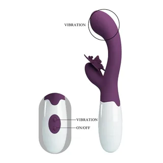 Butterfly Kiss Vibromasseur Rabbit Pretty Love vue 4