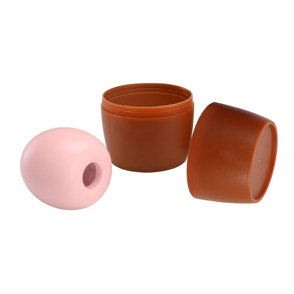 Masturbateur pour homme oeuf Pretty Love - avec son échelle de taille - Rose