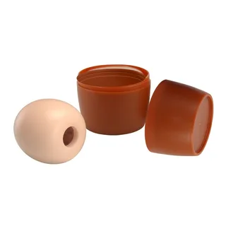 Masturbateur pour homme oeuf Pretty Love - avec son échelle de taille - Naturel