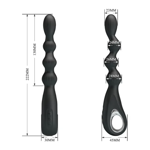 Vibrateur Anal Federer Vibrations