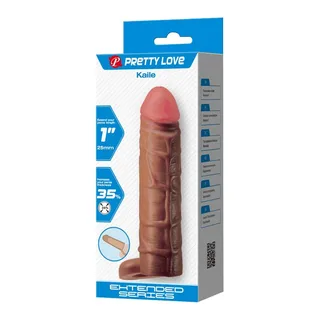 Manchon Pénis Kaile Extension Pretty Love - avec sa base