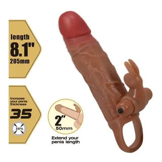 Gaine à pénis Manchon Pénis Osmar + Stimulateur Clitoris vue 7