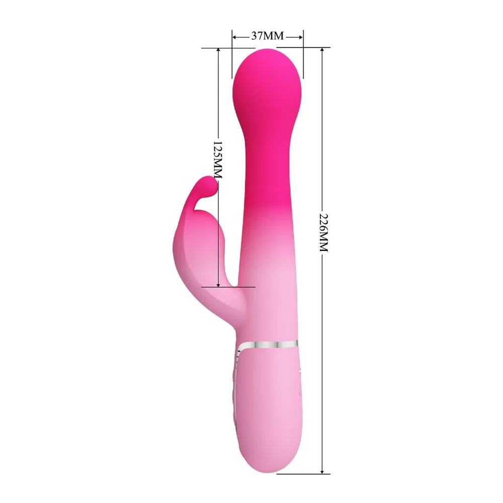 Vibromasseur Lapin Dejon Perles Rotatives Pretty Love
