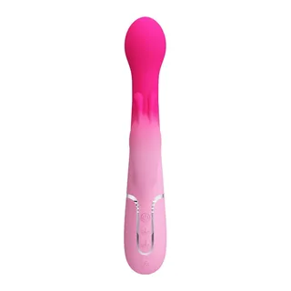 Vibrateur Lapin Dejon Perles Rotatives Pretty Love - avec sa base