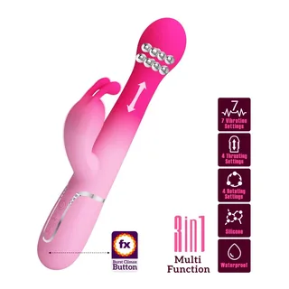 Vibrateur Lapin Dejon Perles Rotatives Pretty Love - détail de la commande