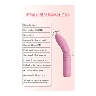 Kisell Vibromasseur Point G Pretty Love vue 8