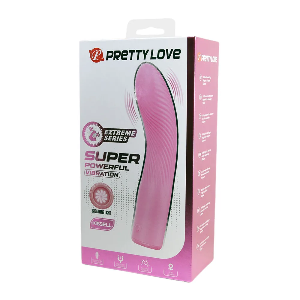Vibromasseur point G silicone rose, 16,1 cm, autre vue 2