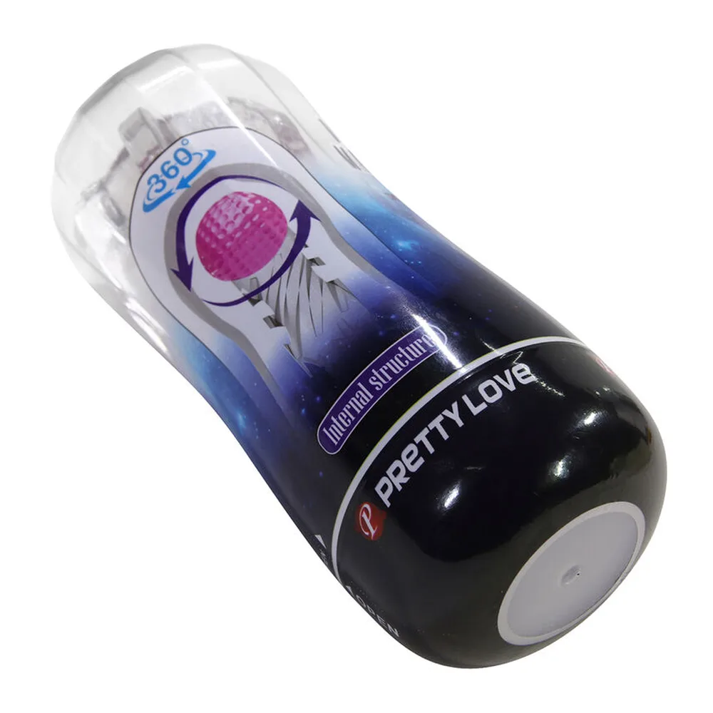 Masturbateur Coupe Masturbation Texturée 360° Pretty Love
