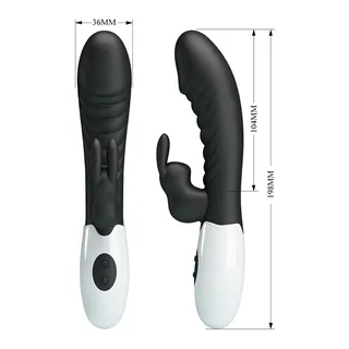 Vibromasseur Lapin Bunny Noir Pretty Love vue 4