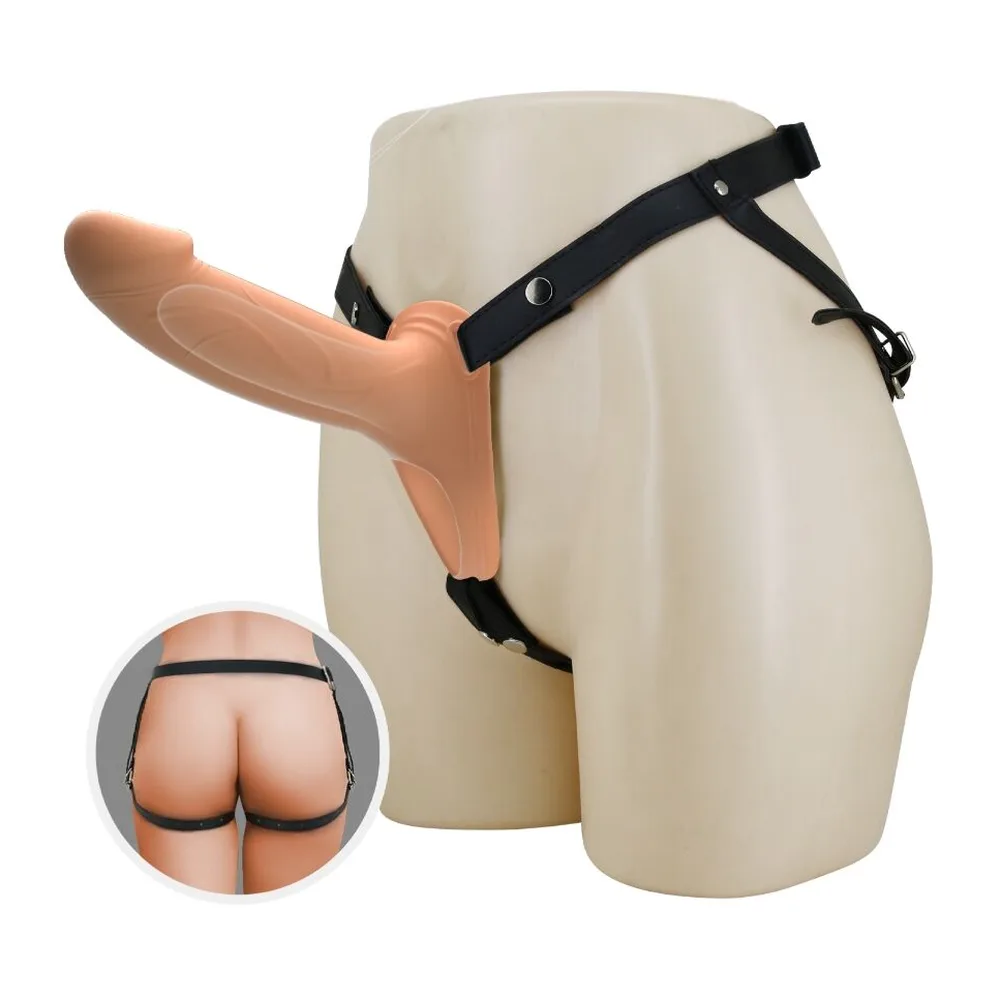 Landon Strap-On Vibrant Pretty Love - vue de profil