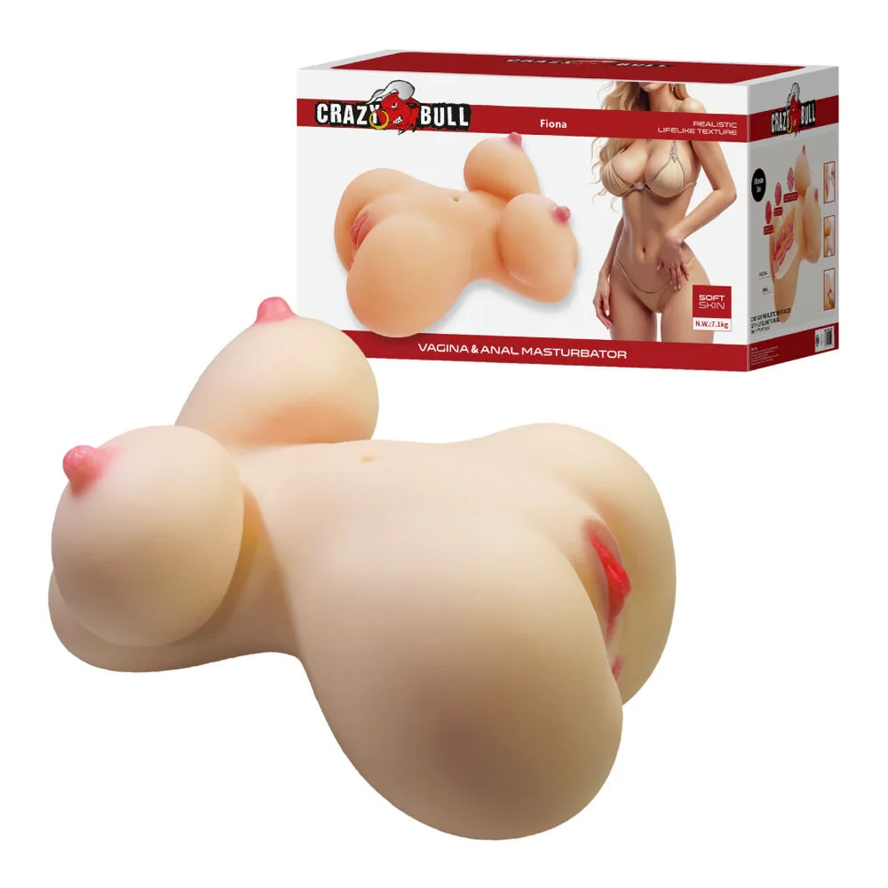 Masturbateur Fiona Torse Féminin Réaliste Crazy Bull