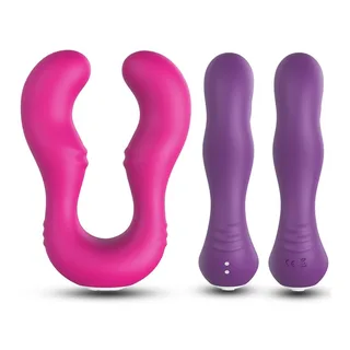 Vibrateur Seraph Double Télécommande Armony - vue de profil - Violet