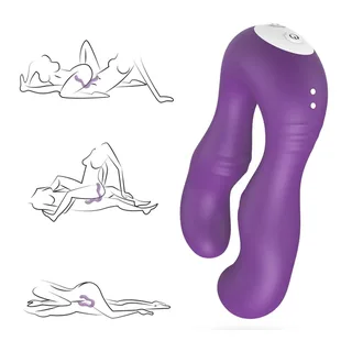 Vibrateur Seraph Double Télécommande Armony - détail de la texture - Violet