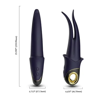 Stimulateur clitoridien Vibromasseur Shadow Double Tête
