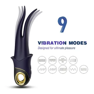 Stimulateur clitoridien Vibromasseur Shadow Double Tête