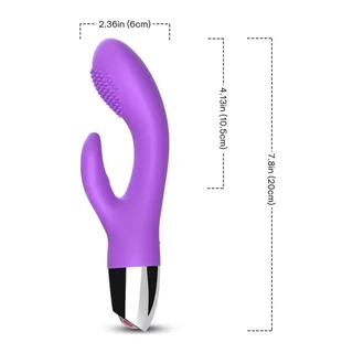Vibromasseur Lapin Violet Armony vue 2