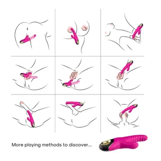 Vibrateur Eternity Silicone Armony - vue de dos