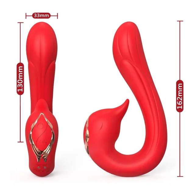 Vibrateur Delfin Multiposition Effet