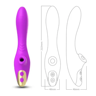 Stimulateur clitoridien Suçeur Clitoris Dudu Armony - Violet