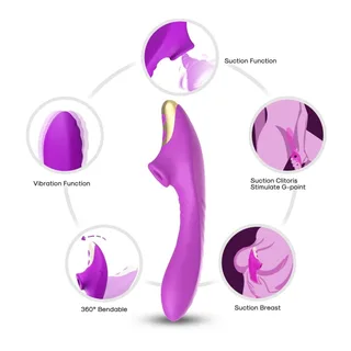 Suçeur Clitoris Dudu Armony - vue de dos - Violet