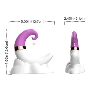 Sweetmoon Ventouse Clitoris & Point G Armony - détail de la texture - Rose