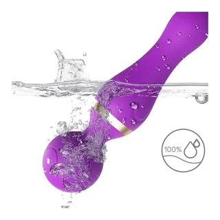 Freeza Massager Vibrateur Tête Armony - vue de dos - Violet