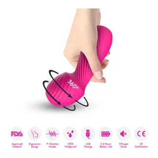 Dazzle Massager Vibrateur Petit Armony - vue de dos