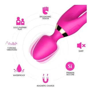 Masseur Vibrateur Lapin Armony - vue de dos