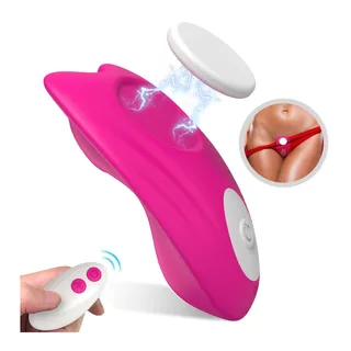 Culotte Portable Papillon Vibrateur Armony - vue de profil