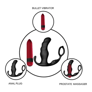 Knight Vibrateur Anal Prostate Armony - détail de la texture